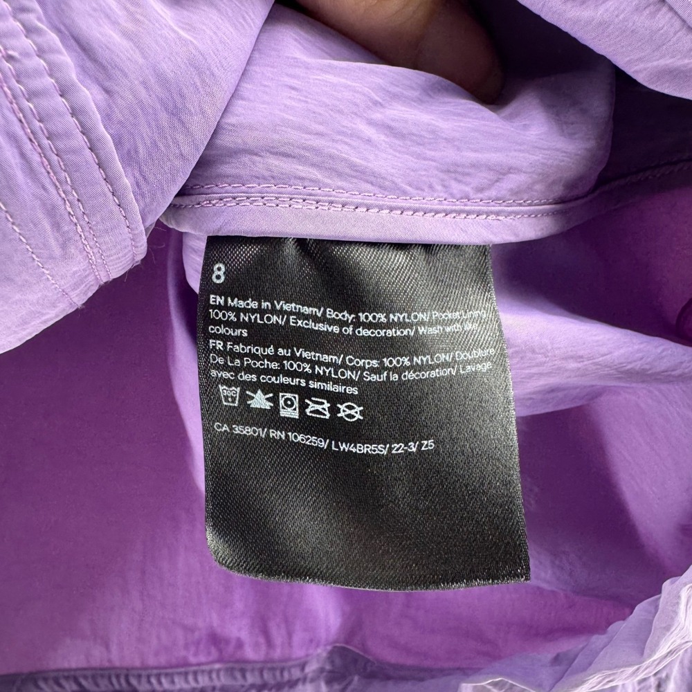 Lululemon Lightweight Hooded JacketPurple Blossom Light Women's 8 2022 - Picture 4 of 9
